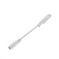 White LED controller cable with end plug for mini RGB Bluetooth controller