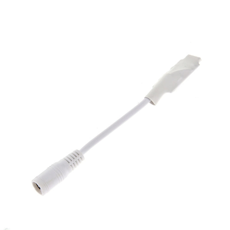 White LED controller cable with end plug for mini RGB Bluetooth controller