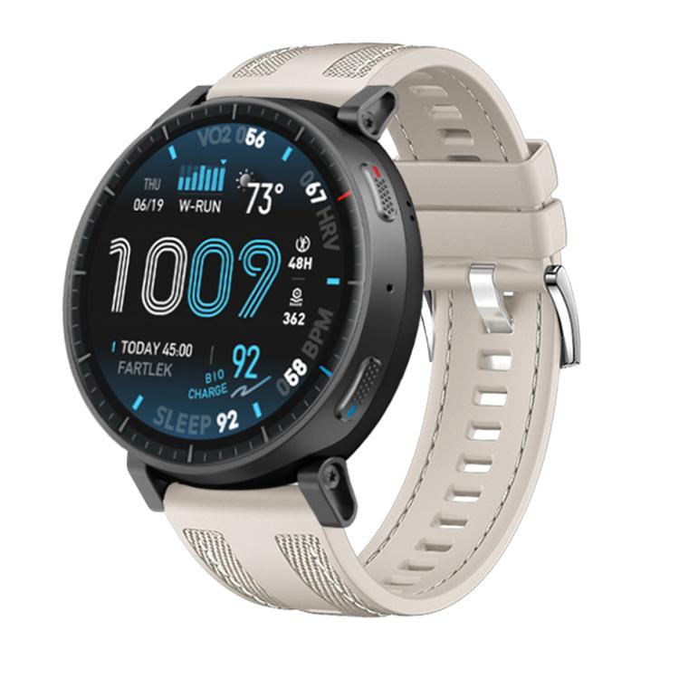 Composite Weave Nylon Silicone Watch Band, For Amazfit Active Max