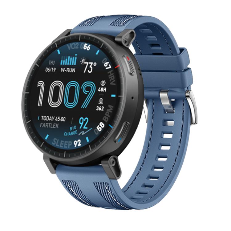 Composite Weave Nylon Silicone Watch Band, For Amazfit Active Max