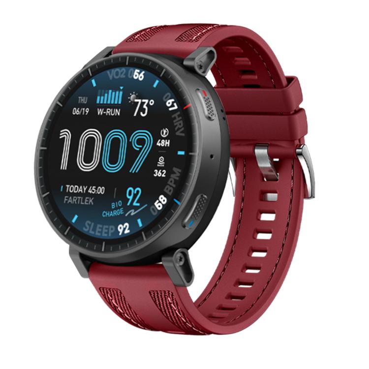 Composite Weave Nylon Silicone Watch Band, For Amazfit Active Max