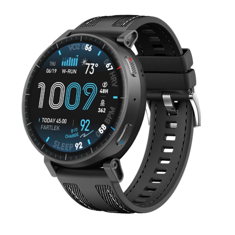 Composite Weave Nylon Silicone Watch Band, For Amazfit Active Max