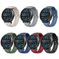 Composite Weave Nylon Silicone Watch Band, For Amazfit Active Max