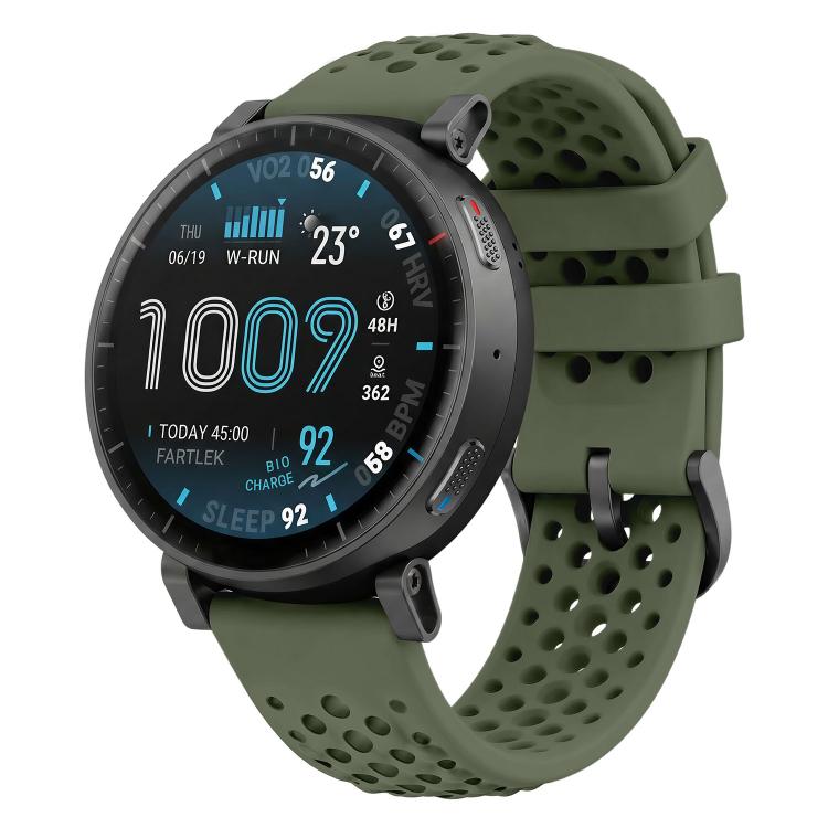 Breathable Perforated Sport Silicone Watch Band, For Amazfit Active Max