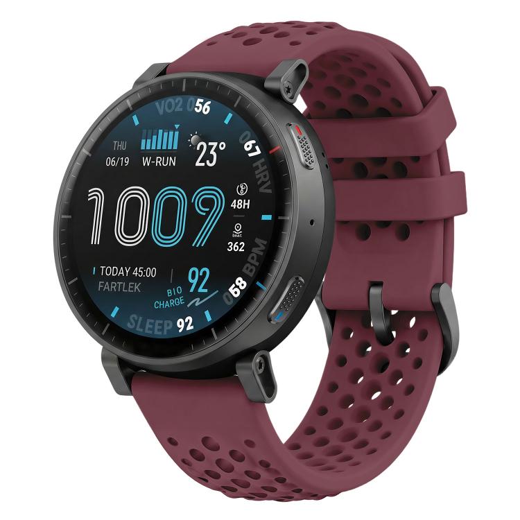 Breathable Perforated Sport Silicone Watch Band, For Amazfit Active Max