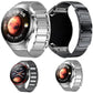 Press Button Seamless Interface I-shaped Magnetic Stainless Steel Watch Band, For Huawei Watch 4 Pro