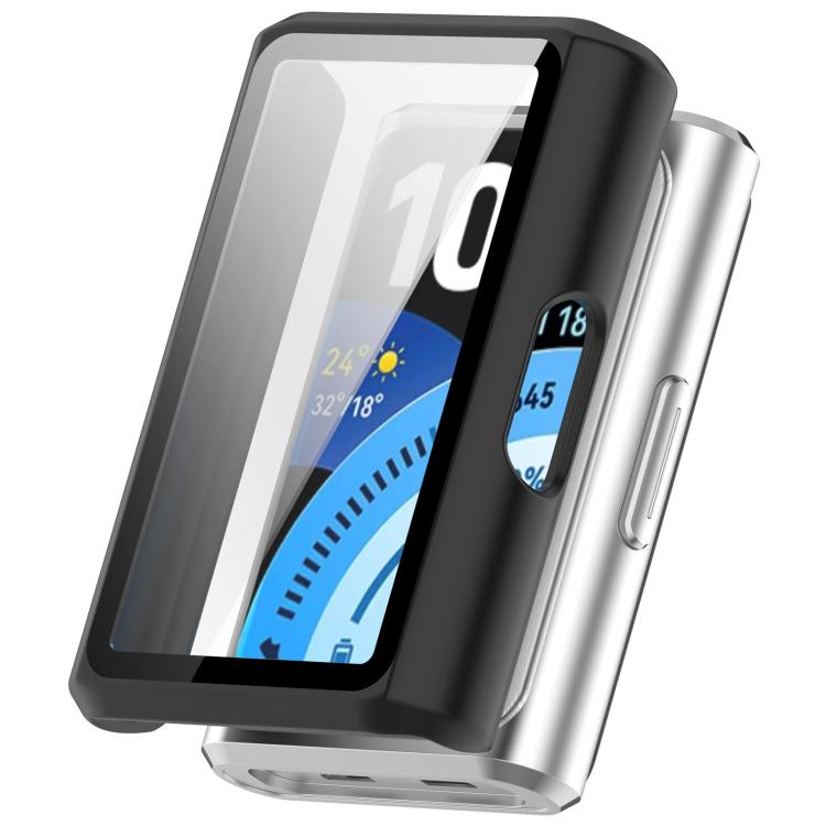 Matte black Huawei Band 11 protective case with integrated screen protector