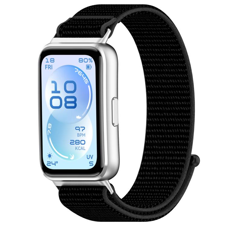 Nylon Hook And Loop Fastener Watch Band, For Huawei Band 11 / Band 11 Pro