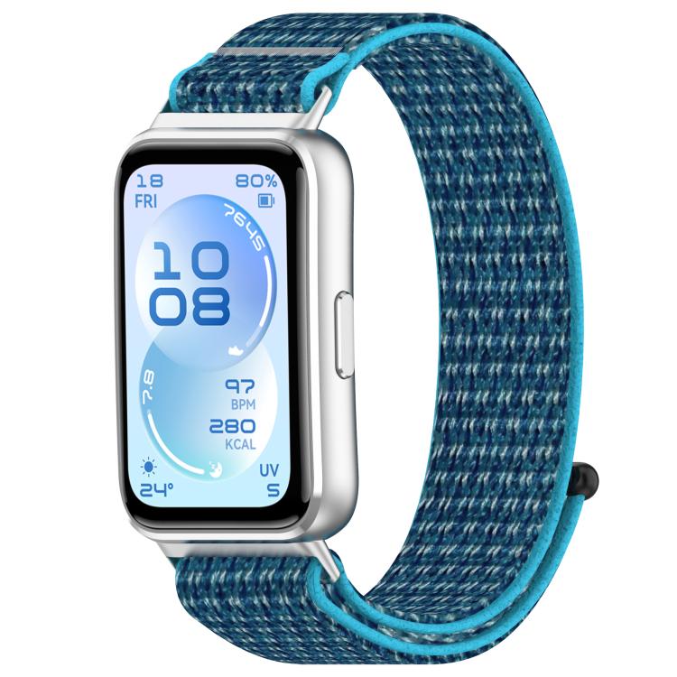 Nylon Hook And Loop Fastener Watch Band, For Huawei Band 11 / Band 11 Pro
