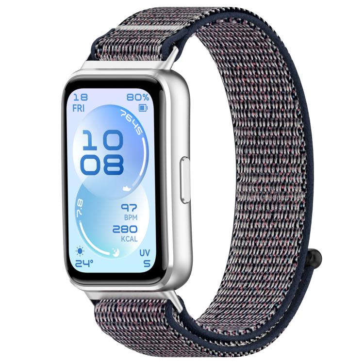 Nylon Hook And Loop Fastener Watch Band, For Huawei Band 11 / Band 11 Pro
