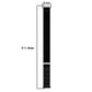 Nylon Hook And Loop Fastener Watch Band, For Huawei Band 11 / Band 11 Pro