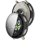 Tempered Film Integrated PC Watch Protective Case with Scale, For Amazfit Active 3 Premium