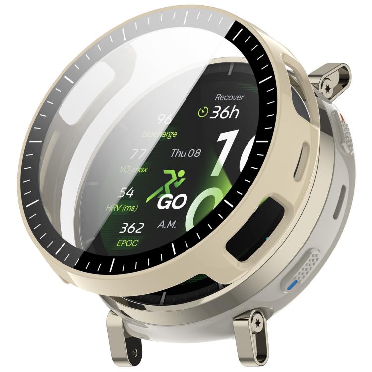 Tempered Film Integrated PC Watch Protective Case with Scale, For Amazfit Active 3 Premium