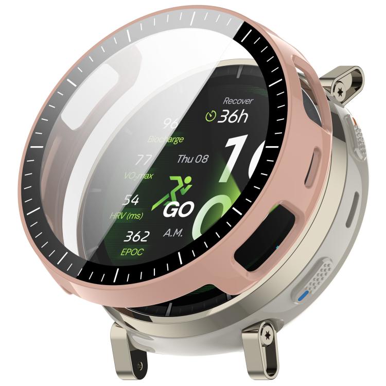 Tempered Film Integrated PC Watch Protective Case with Scale, For Amazfit Active 3 Premium