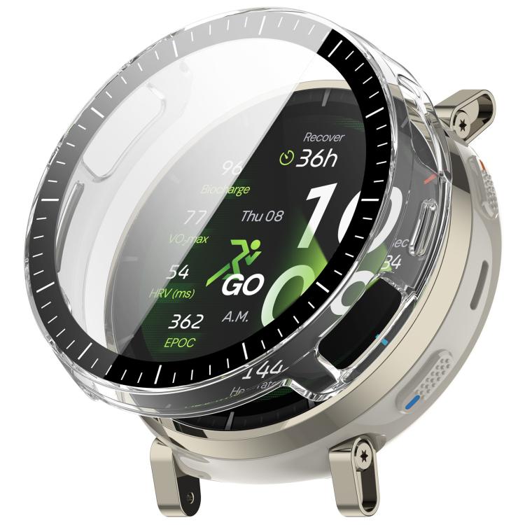 Tempered Film Integrated PC Watch Protective Case with Scale, For Amazfit Active 3 Premium