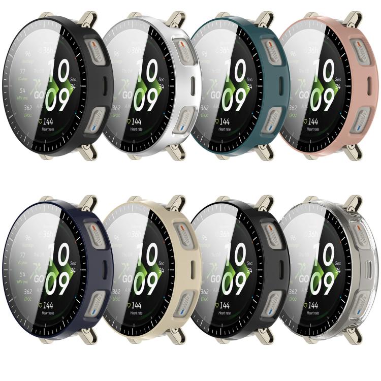 Tempered Film Integrated PC Watch Protective Case with Scale, For Amazfit Active 3 Premium