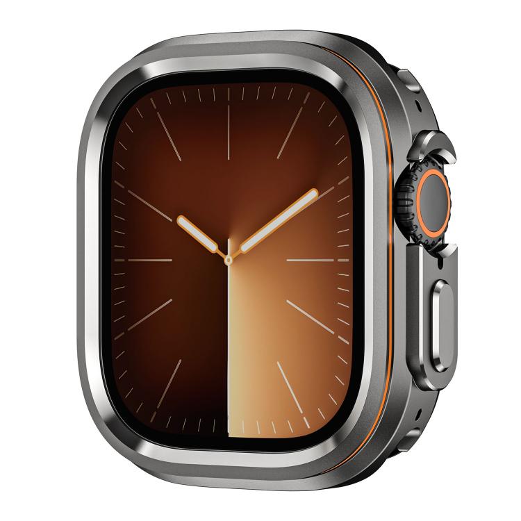 Light Circle Style Metal Watch Protective Case, For Apple Watch Ultra 4 / 3 / 2 / 1 49mm