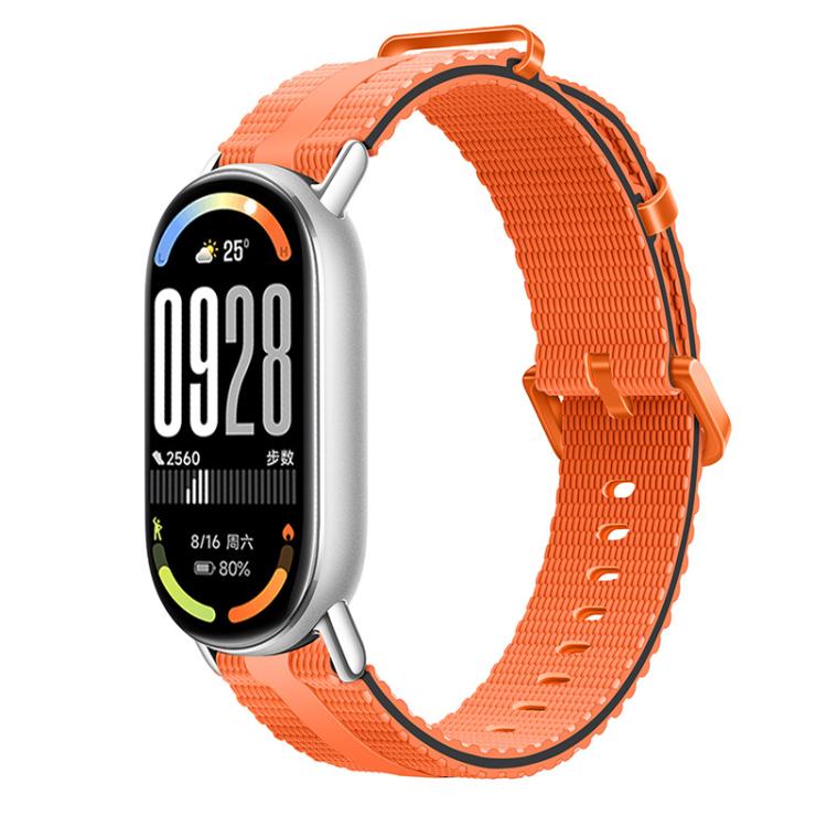 Line Pattern Silicone Watch Band, For Xiaomi Band 11 / 10 / 9 / 8