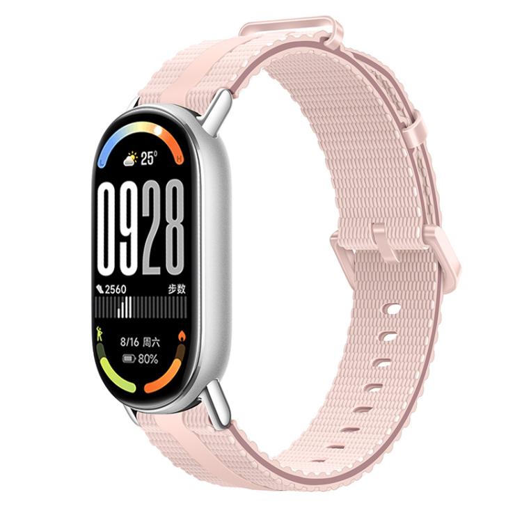 Line Pattern Silicone Watch Band, For Xiaomi Band 11 / 10 / 9 / 8