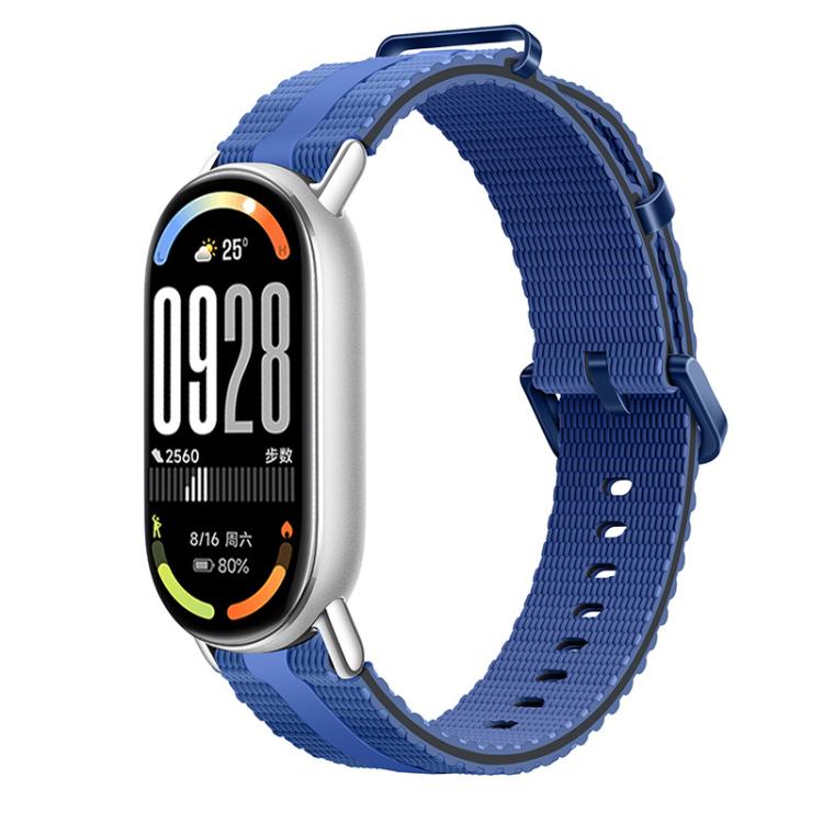 Line Pattern Silicone Watch Band, For Xiaomi Band 11 / 10 / 9 / 8