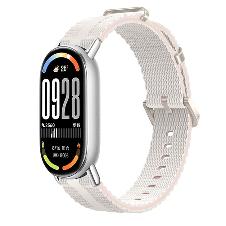 Line Pattern Silicone Watch Band, For Xiaomi Band 11 / 10 / 9 / 8