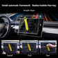 Car navigation screen protector installation frame tray with tempered glass sheet