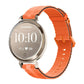 Line Pattern Silicone Watch Band, For Garmin Lily 2