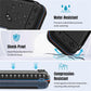 Nintendo Switch storage bag, black EVA hard shell with shockproof design and blue trim