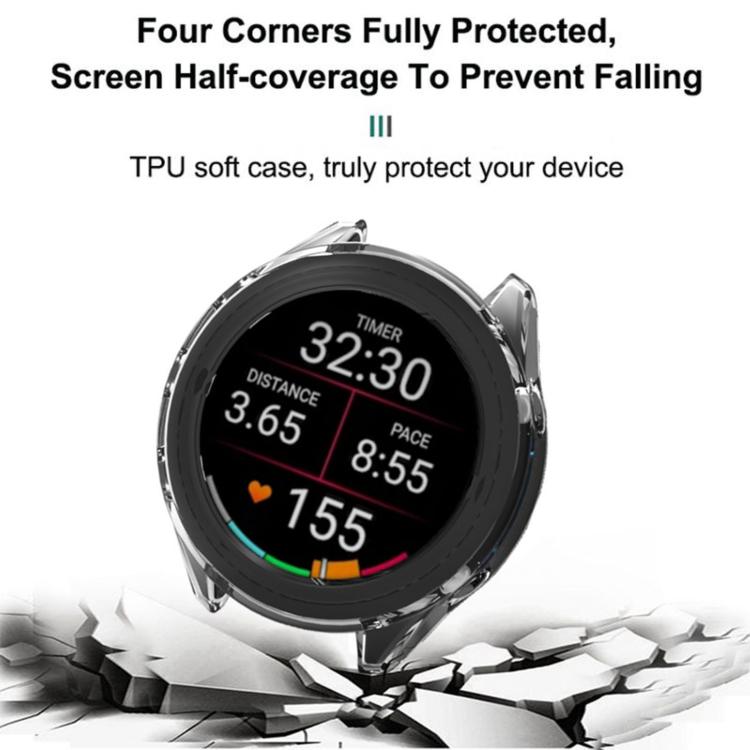 Candy Color Half Coverage Hollow TPU Watch Protective Case, For Garmin Foreruuner 170 / 70