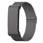 Metal Frame Eight-Shaped Buckle Nylon Elastic Watch Band, For Google Fitbit Air