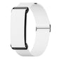 Metal Frame Eight-Shaped Buckle Nylon Elastic Watch Band, For Google Fitbit Air