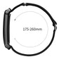 Metal Frame Eight-Shaped Buckle Nylon Elastic Watch Band, For Google Fitbit Air