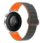 Press Button I-Shaped Magnetic Silicone Watch Band, 18mm, 20mm, 22mm