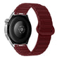 Press Button I-Shaped Magnetic Silicone Watch Band, 18mm, 20mm, 22mm