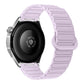 Press Button I-Shaped Magnetic Silicone Watch Band, 18mm, 20mm, 22mm