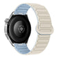 Press Button I-Shaped Magnetic Silicone Watch Band, 18mm, 20mm, 22mm