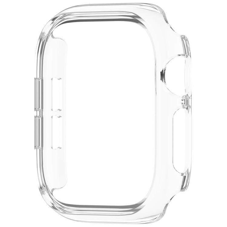 Half Coverage Hollow PC Watch Protective Case, For Apple Watch Series 12 Aluminum / Titanium 46mm, For Apple Watch Series 12 Ceramic 46mm, For Apple Watch Series 12 Aluminum / Titanium 42mm, For Apple Watch Series 12 Ceramic 42mm