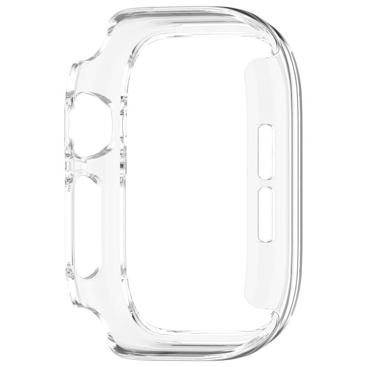 Half Coverage Hollow PC Watch Protective Case, For Apple Watch Series 12 Aluminum / Titanium 46mm, For Apple Watch Series 12 Ceramic 46mm, For Apple Watch Series 12 Aluminum / Titanium 42mm, For Apple Watch Series 12 Ceramic 42mm