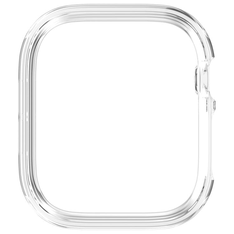 Half Coverage Hollow PC Watch Protective Case, For Apple Watch Series 12 Aluminum / Titanium 46mm, For Apple Watch Series 12 Ceramic 46mm, For Apple Watch Series 12 Aluminum / Titanium 42mm, For Apple Watch Series 12 Ceramic 42mm