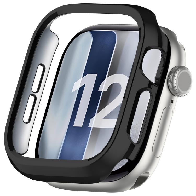 Half Coverage Hollow PC Watch Protective Case, For Apple Watch Series 12 Aluminum / Titanium 46mm, For Apple Watch Series 12 Ceramic 46mm, For Apple Watch Series 12 Aluminum / Titanium 42mm, For Apple Watch Series 12 Ceramic 42mm