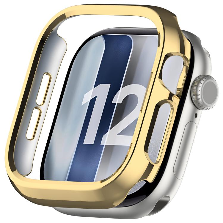 Half Coverage Hollow PC Watch Protective Case, For Apple Watch Series 12 Aluminum / Titanium 46mm, For Apple Watch Series 12 Ceramic 46mm, For Apple Watch Series 12 Aluminum / Titanium 42mm, For Apple Watch Series 12 Ceramic 42mm