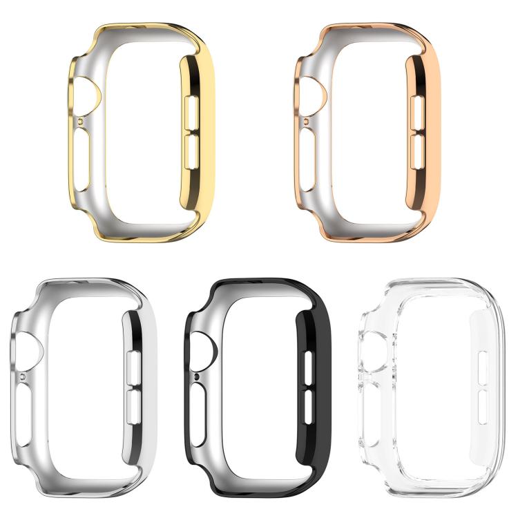 Half Coverage Hollow PC Watch Protective Case, For Apple Watch Series 12 Aluminum / Titanium 46mm, For Apple Watch Series 12 Ceramic 46mm, For Apple Watch Series 12 Aluminum / Titanium 42mm, For Apple Watch Series 12 Ceramic 42mm