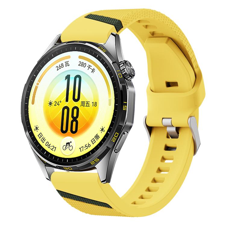 Textured Silicone Watch Band, 22mm