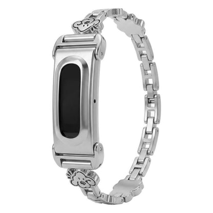 Metal Case Integrated Cats Dogs Design Zinc Alloy Watch Band, For Google Fitbit Air