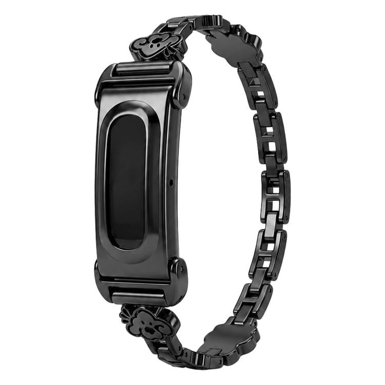 Metal Case Integrated Cats Dogs Design Zinc Alloy Watch Band, For Google Fitbit Air