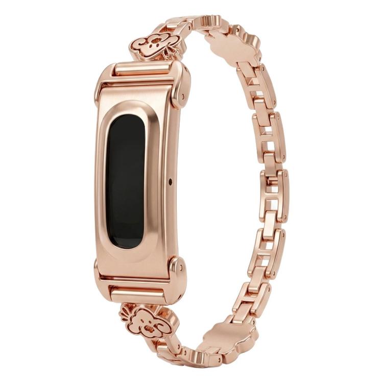 Metal Case Integrated Cats Dogs Design Zinc Alloy Watch Band, For Google Fitbit Air