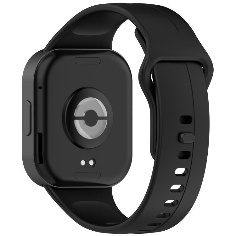 Flat Reverse Buckle Solid Color Silicone Watch Band, For Redmi Watch 6 Active