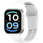 Flat Reverse Buckle Solid Color Silicone Watch Band, For Redmi Watch 6 Active