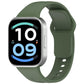 Flat Reverse Buckle Solid Color Silicone Watch Band, For Redmi Watch 6 Active