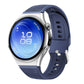 Hidden Tail Design Vertical Stripe Silicone Watch Band, 22mm